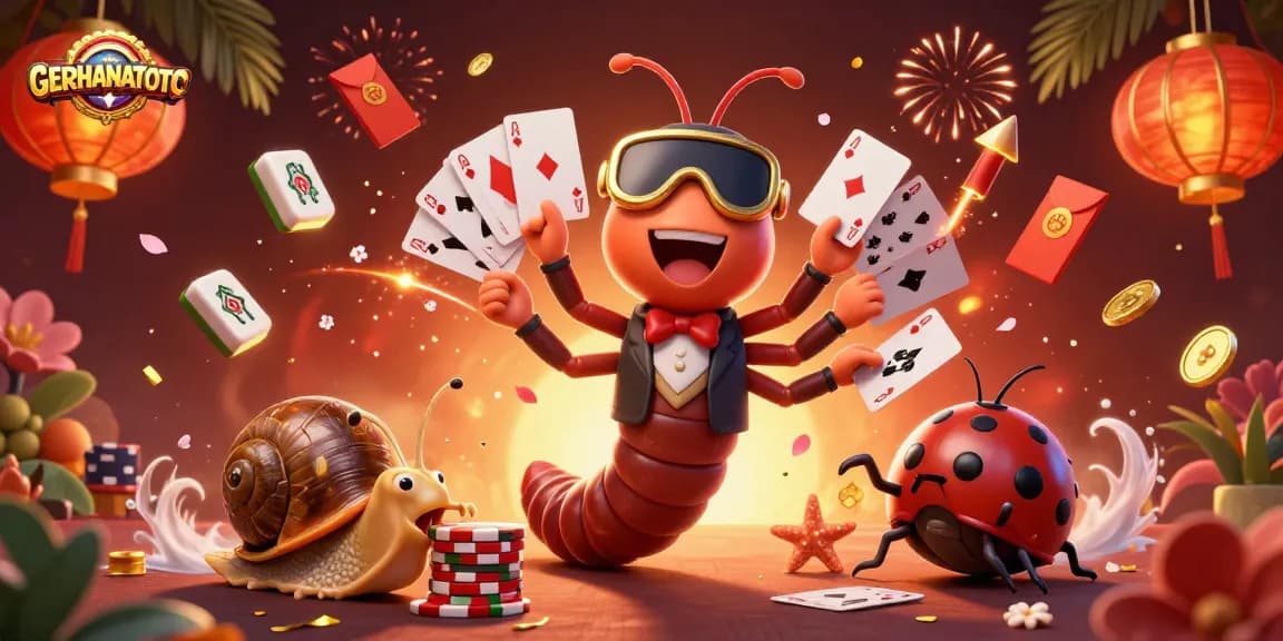 GERHANATOTO memberi pengalaman bermain yang unik dengan dealer kartu 3D dan suasana bermain yang meriah.