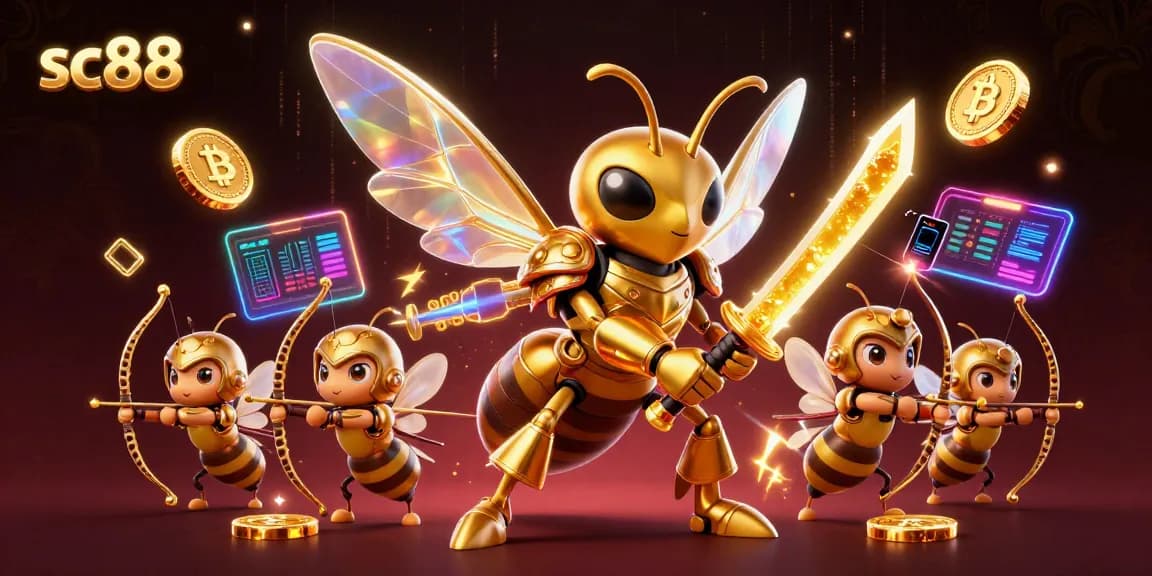 Engage with sc88's thrilling online gaming experience featuring vibrant characters and exciting casino elements.