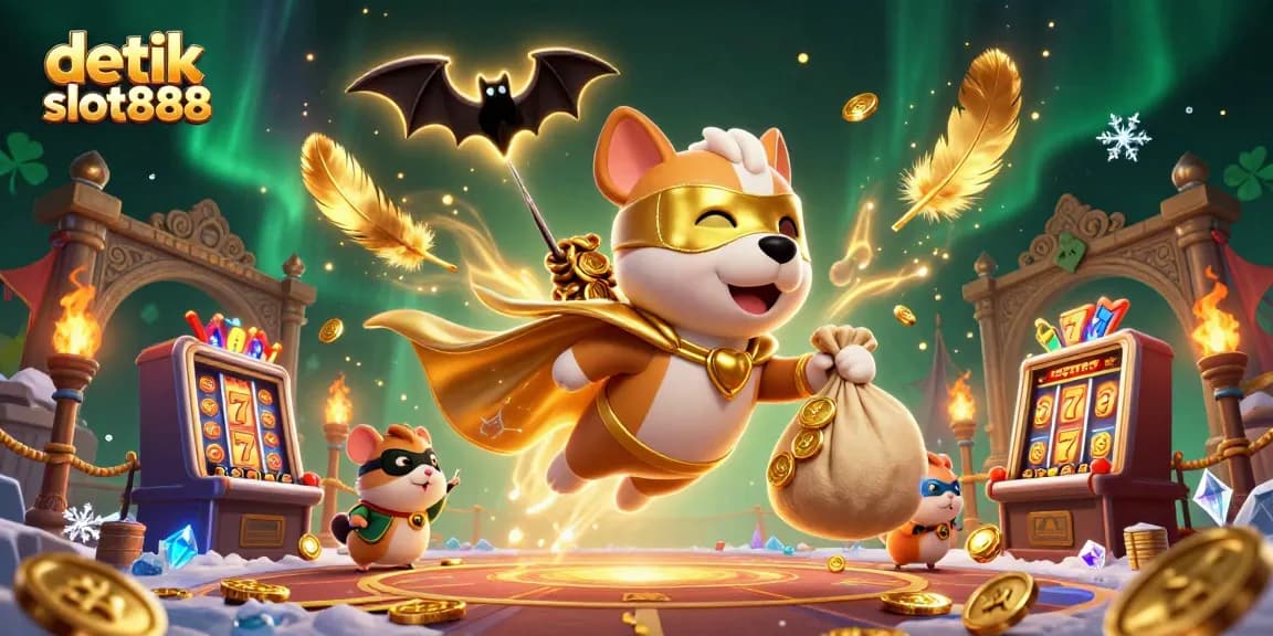 Experience the thrill of detik slot888 with dynamic heroes and immersive casino elements!