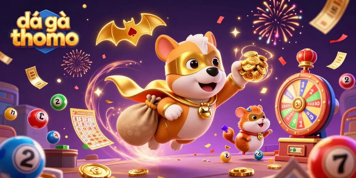 Watch an exciting đá gà thomo match featuring vibrant scenes and engaging characters in action.