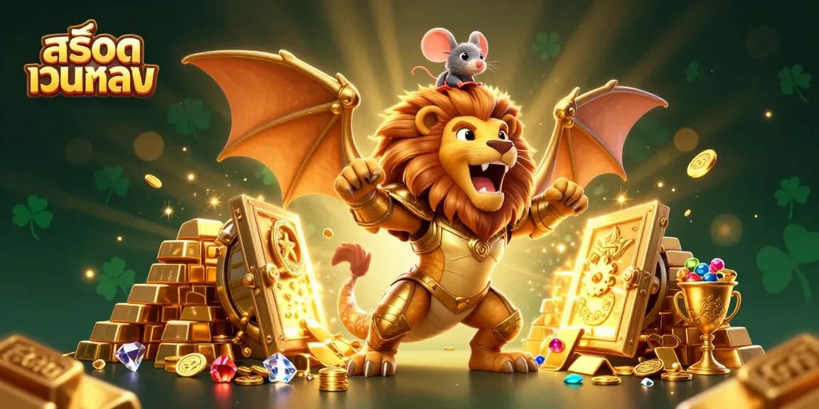 หมุนเพื่อชนะกับเกมสล็อต สล็อตเว็บตรง พร้อมกับสัตว์ประหลาดทองคำและสมบัติมากมาย