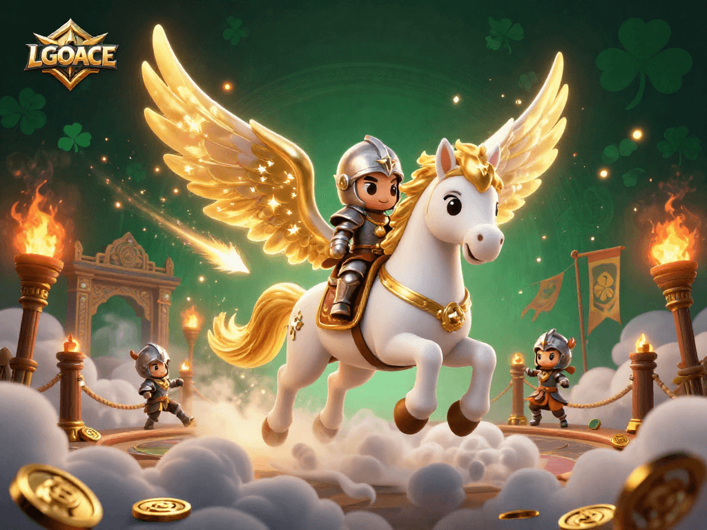 LGOACE offers immersive slot experiences with thrilling gaming scenes and vibrant characters.