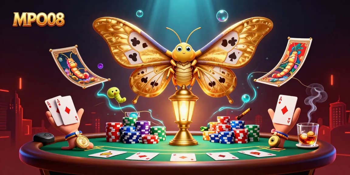 Engage with MPO08's vibrant online gaming atmosphere featuring dynamic casino elements.
