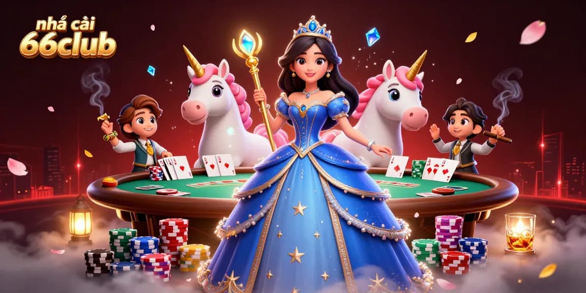 Experience the excitement at nhà cái 66club with dynamic poker elements and enchanting characters.