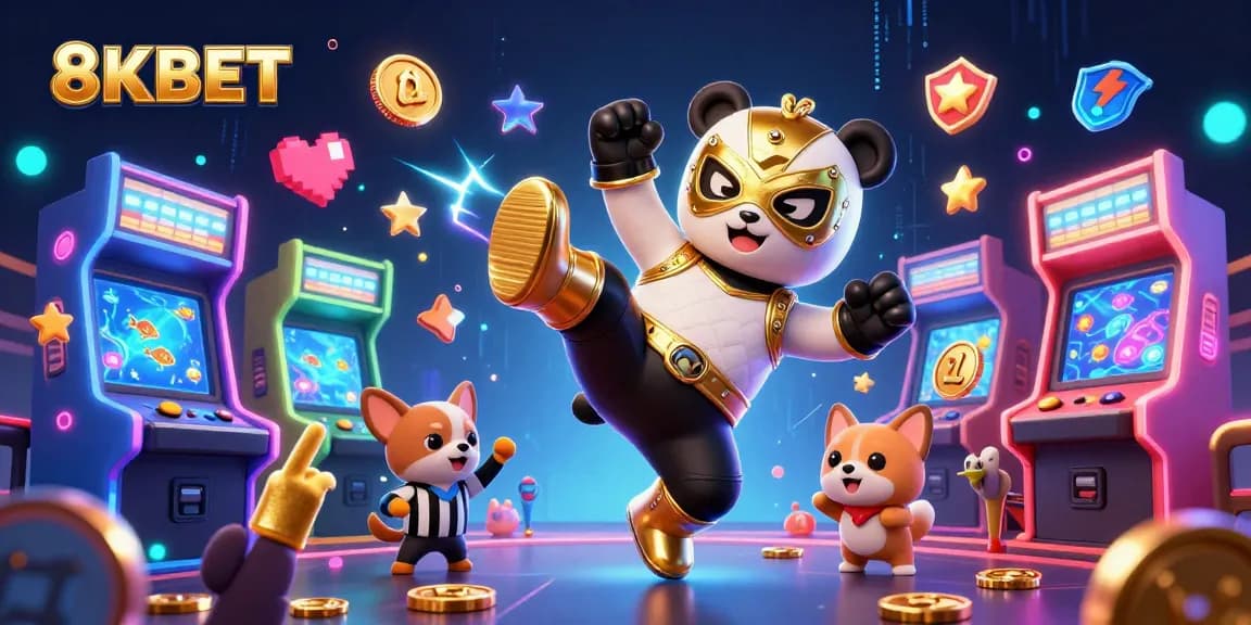 Experience thrilling gameplay at 8KBET with action-packed fish shooting and vibrant casino elements.