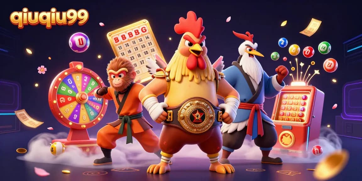 Engage in thrilling card games with qiuqiu99 as the Muay Thai rooster, Shaolin monkey, and crane master bring excitement to the table.