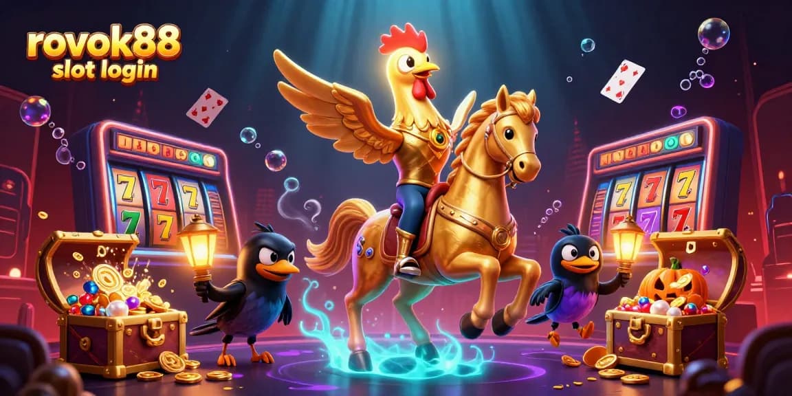 Experience the excitement of rokok88 slot login with vibrant casino atmosphere and dynamic game elements.