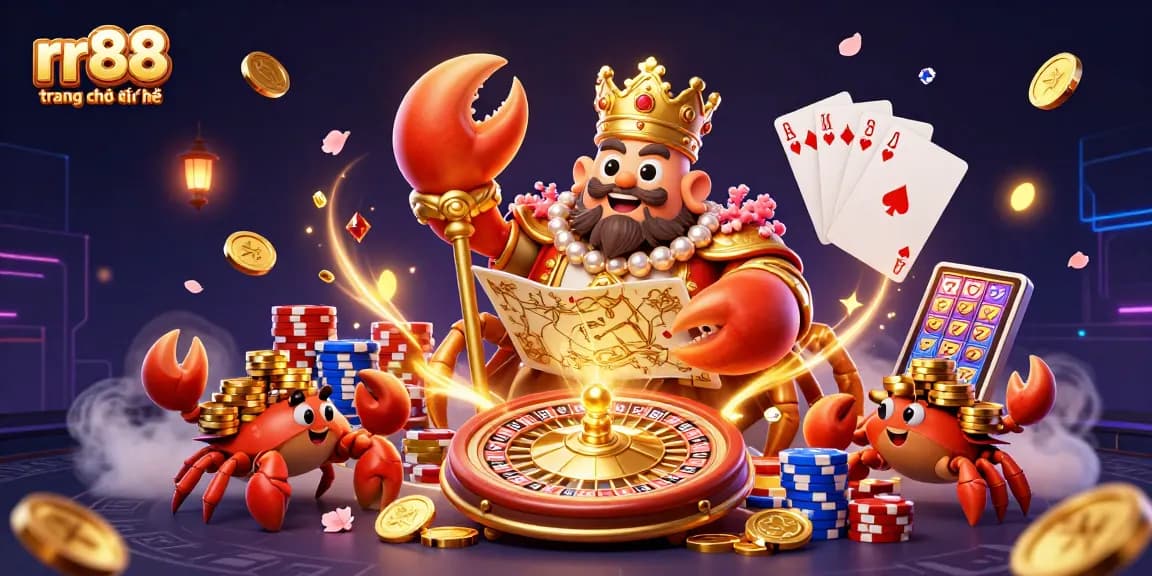 Engage in thrilling gaming with rr88 trang chủ chính thức showcasing a vibrant casino scene.