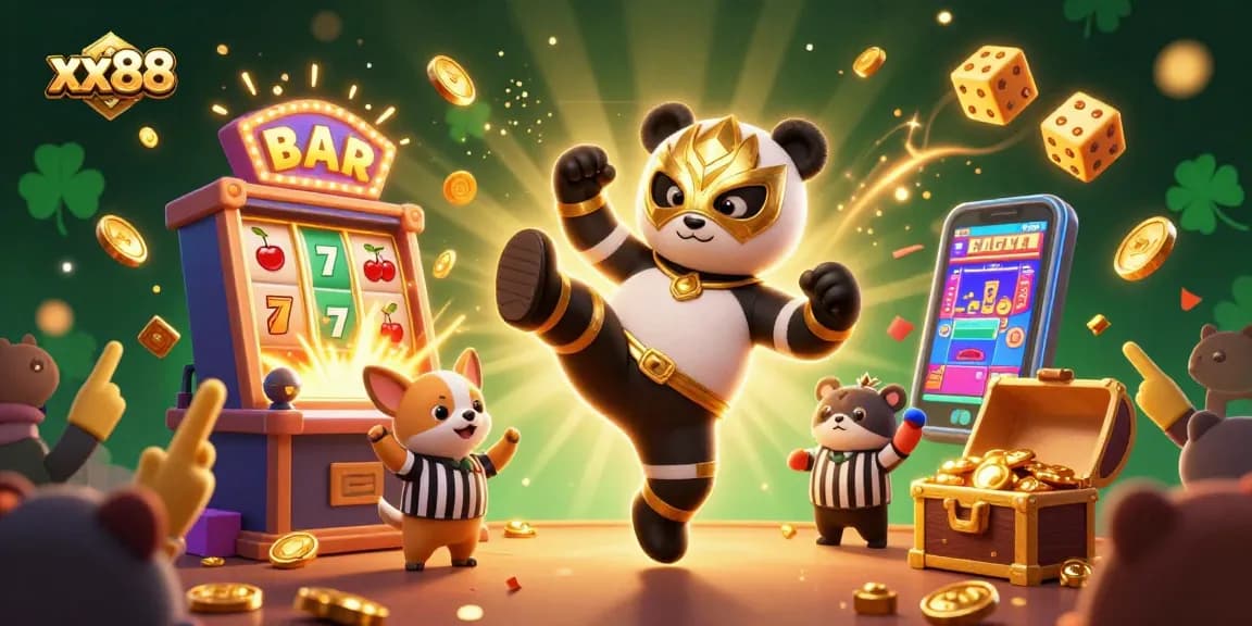 Experience the thrill of xx88 gaming with dynamic slots, colorful jackpots, and lively animal characters.