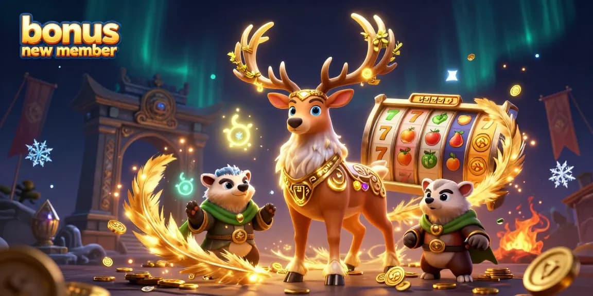 Spin and win with the bonus new member promotion at this vibrant online casino.