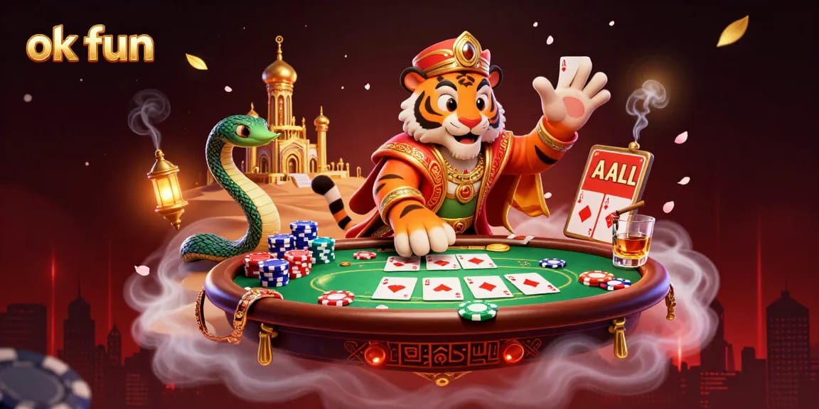 Experience immersive gambling fun with the vibrant characters and casino elements from ok fun.