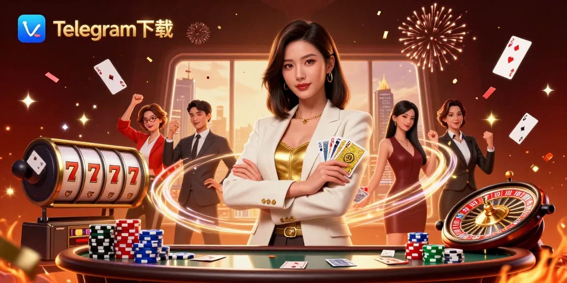 通过Telegram下载感受兴奋，参与刺激的赌场游戏，赢取金色纸牌和筹码。