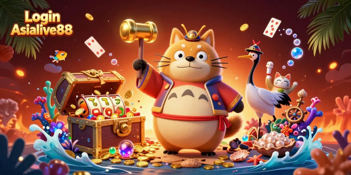 Engage in thrilling gameplay with Login Asialive88 featuring vibrant characters and games.