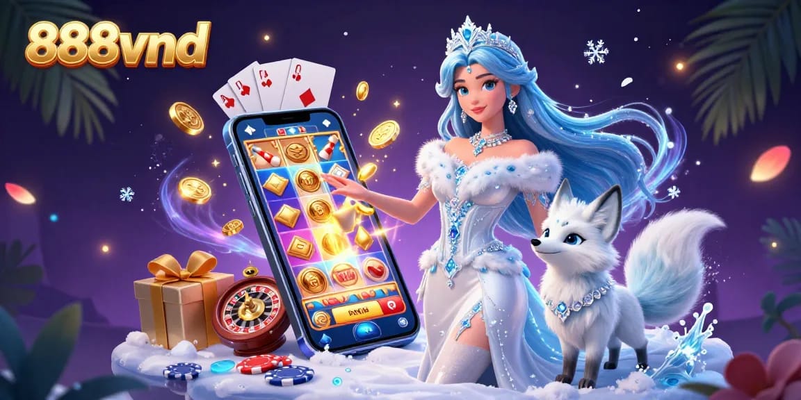 Experience thrilling slots at 888vnd with vibrant visuals and dynamic game action.