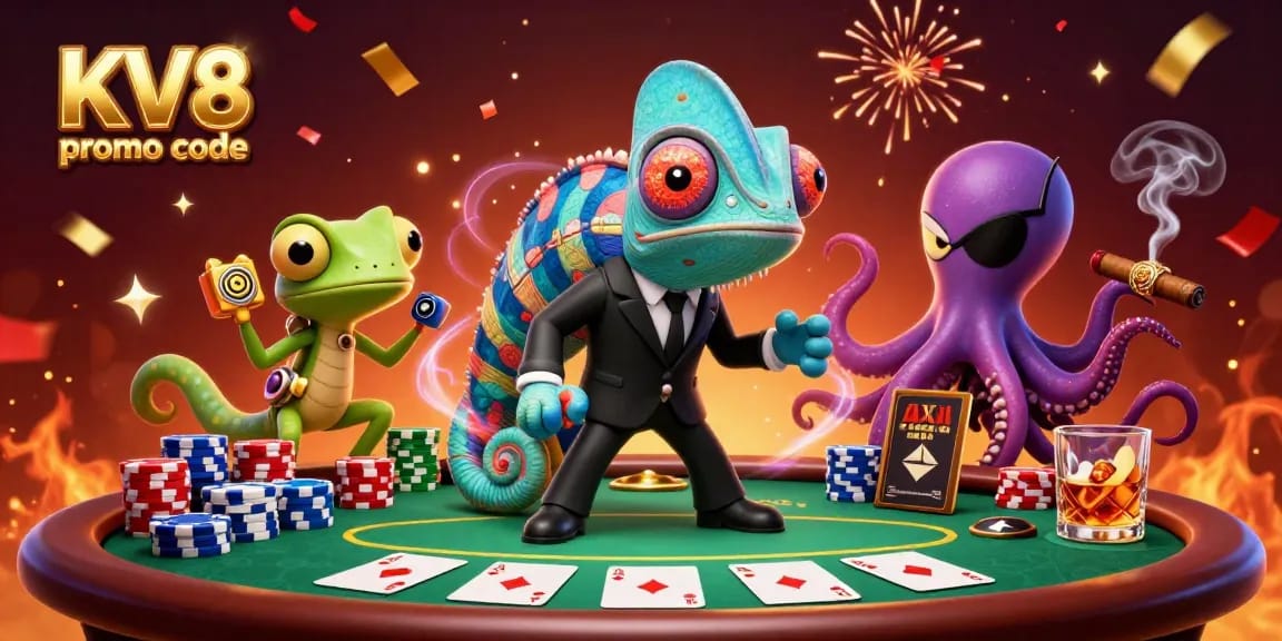 Experience the thrill of gaming at KV8 promo code with vibrant casino action and dynamic characters.