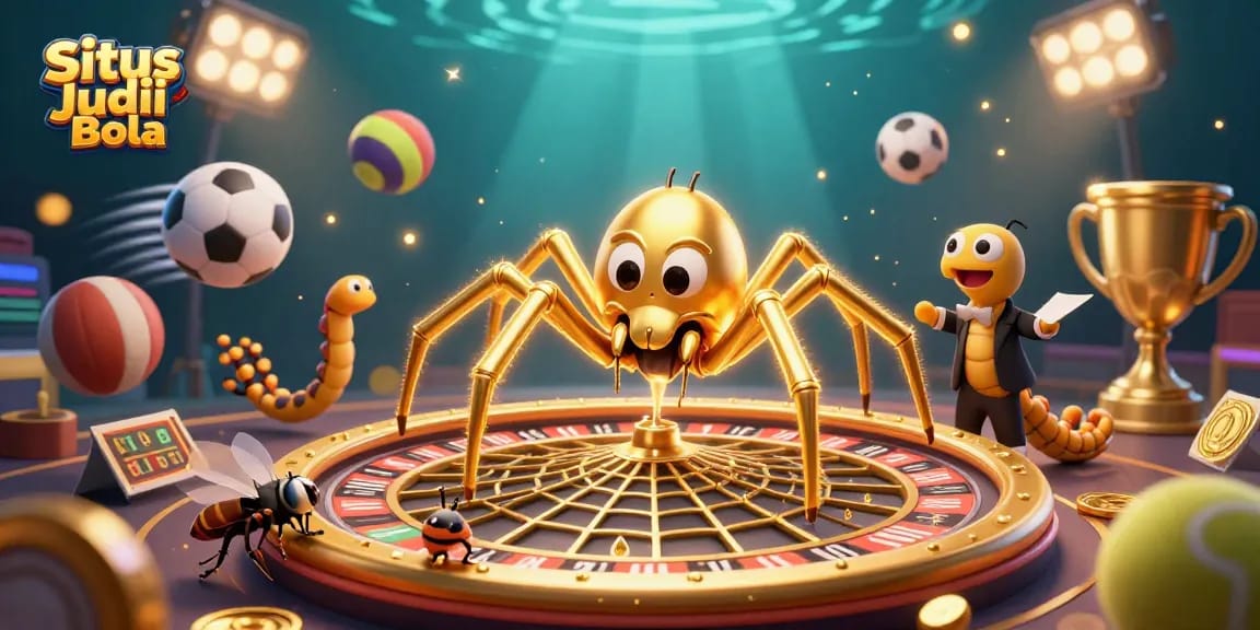 Situs Judi Bola offers engaging sports betting scenes with dynamic elements capturing the excitement of the game.