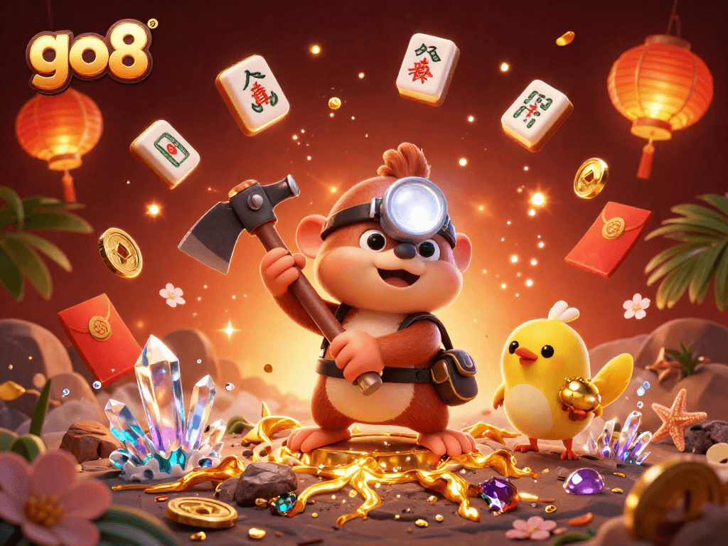 Experience thrilling wins at go8 with a dynamic treasure hunting adventure full of gaming elements.
