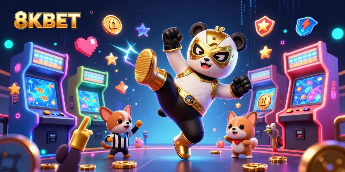 Experience thrilling gameplay at 8KBET with action-packed fish shooting and vibrant casino elements.