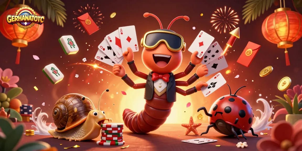 GERHANATOTO memberi pengalaman bermain yang unik dengan dealer kartu 3D dan suasana bermain yang meriah.