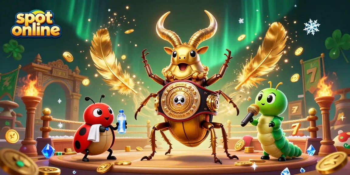 Experience excitement playing slot online with vibrant 3D characters and dynamic casino elements.