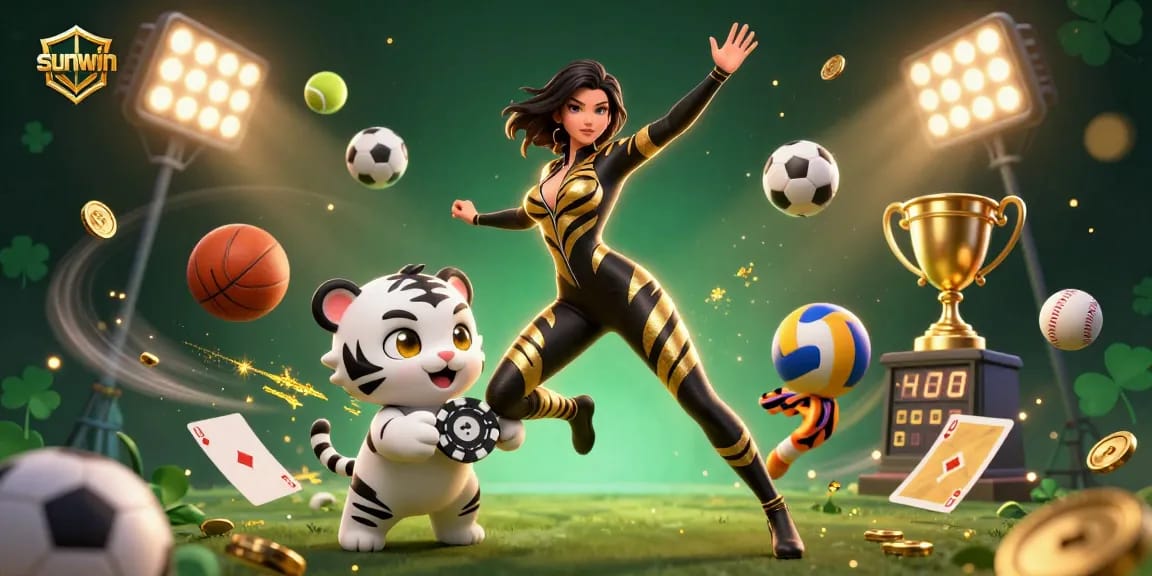 Sunwin showcases vibrant casino excitement with energetic games and action-packed visuals.