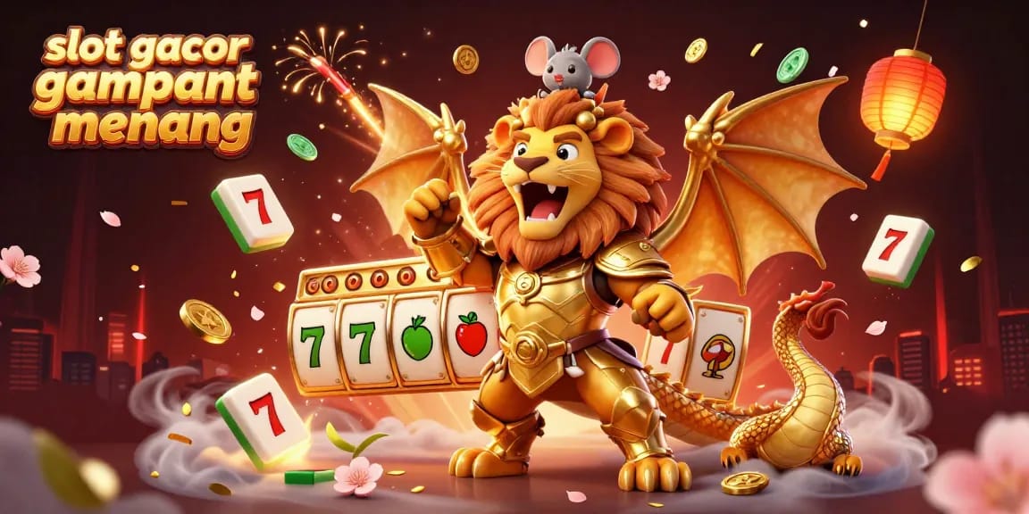 Engage in the slot gacor gampang menang experience with thrilling gold-embellished characters and dynamic game elements.