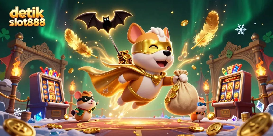 Experience the thrill of detik slot888 with dynamic heroes and immersive casino elements!