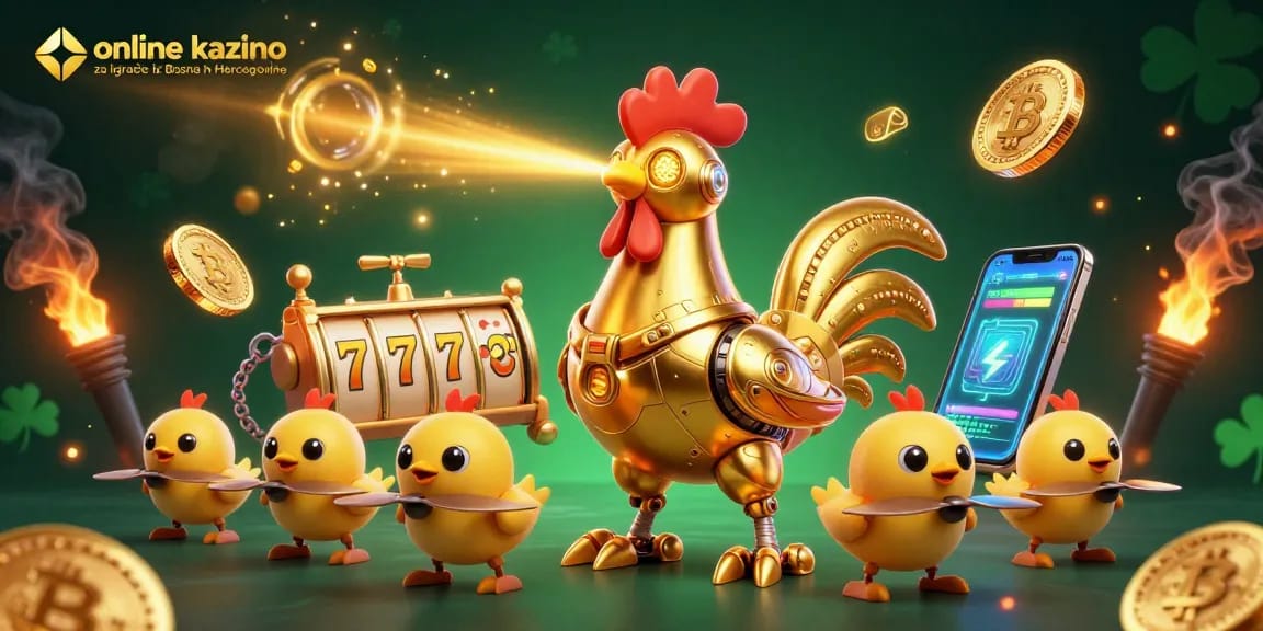 Play exciting games at the online kazino za igrače iz Bosne i Hercegovine featuring vibrant 3D graphics.