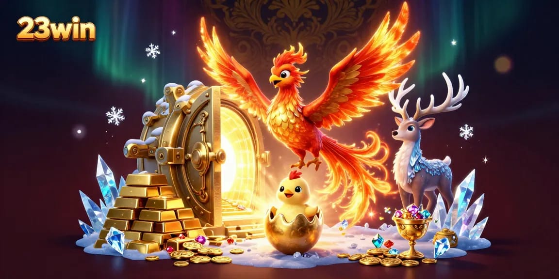 Experience thrilling gameplay on 23win with dazzling riches and vibrant casino elements.