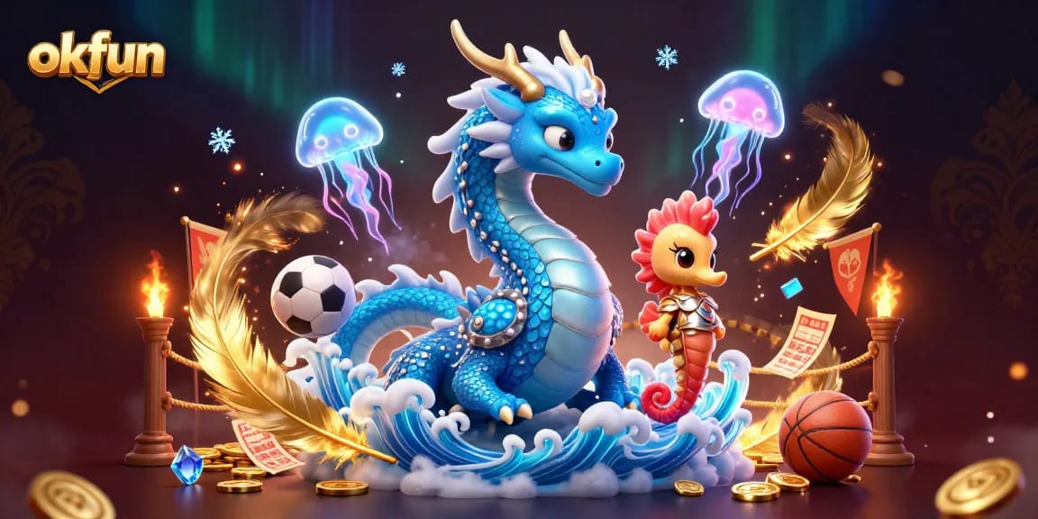 Experience thrilling sports betting action at okfun with vibrant characters and dynamic gaming elements.