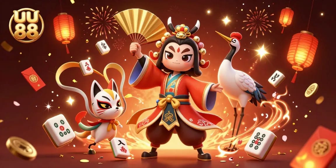 Experience thrilling gameplay at uu 88 with vibrant casino elements and dynamic characters.