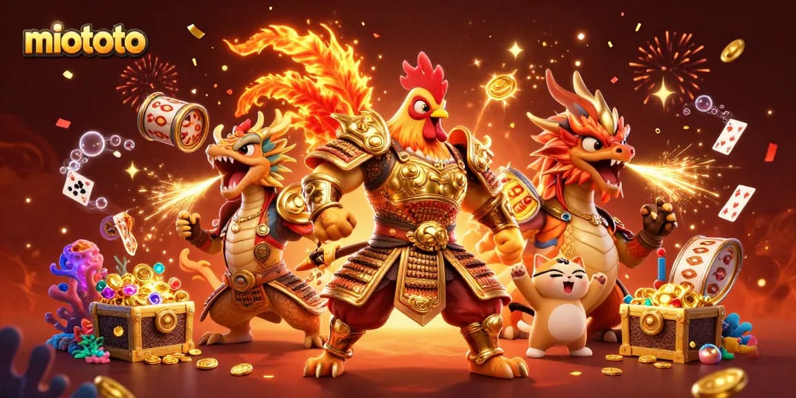 Experience the thrills of miototo online slots with unique characters and dazzling game elements.
