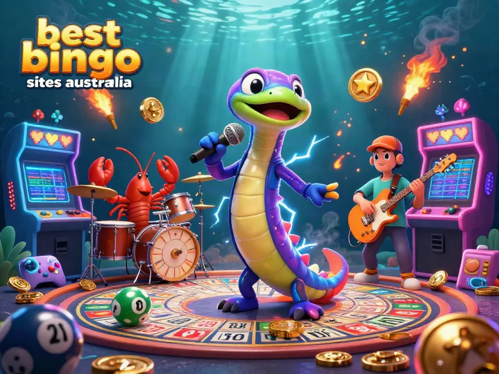 Play exciting bingo games at the best bingo sites australia with colorful cards and numbers.