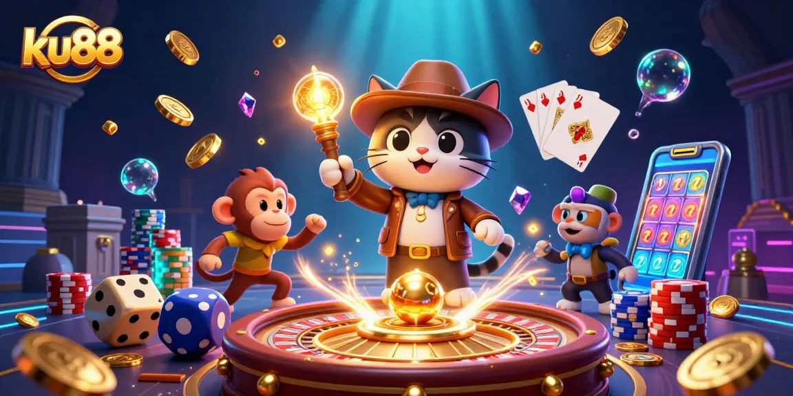 Win big with ku88 while exploring a vibrant treasure-filled casino world.