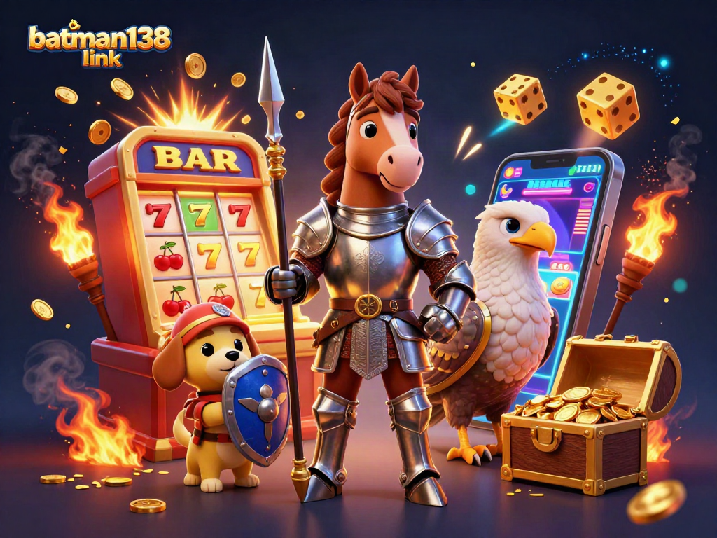 Engage with batman138 link and enjoy vibrant casino adventures, featuring slot machines and thrilling graphics.