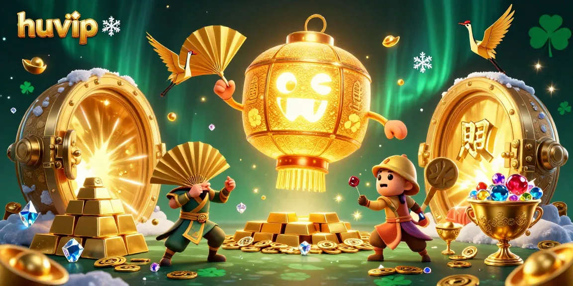 Experience thrilling gameplay at huvip with vibrant casino elements and enchanting characters.