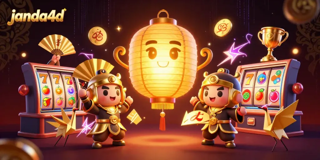 Janda4D menghibur peminat judi dengan permainan slot mewah dan karakter Ikon Emas bersinar