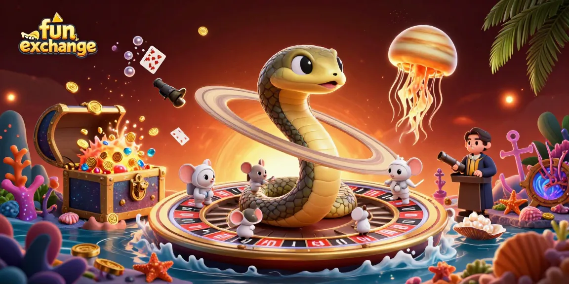 Experience fun exchange betting with a dynamic cosmos-themed casino scene featuring space-themed elements.