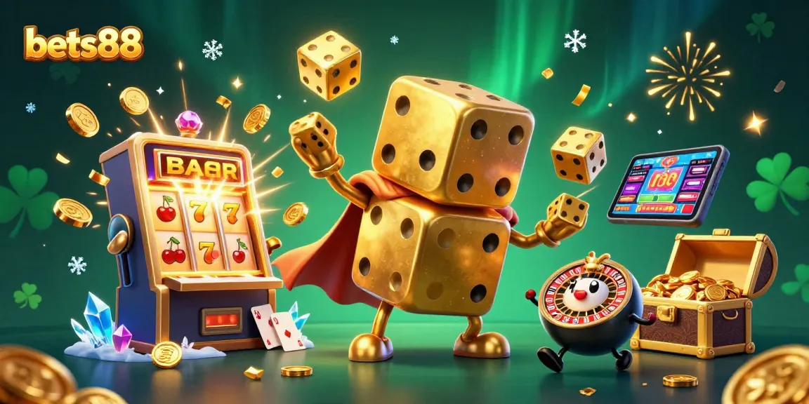 Experience exciting gaming with bets88 featuring golden dice golem and jackpot delights!