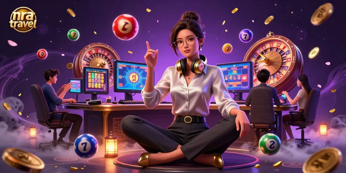 Engage in thrilling gaming with nra travel, featuring immersive casino elements in a vibrant atmosphere.