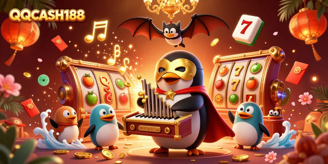 Experience thrilling gameplay at QQCASH188 with vibrant slot machines and action-packed visuals.