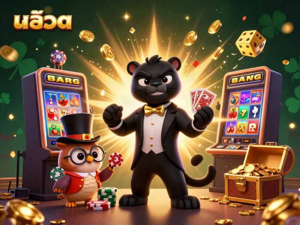 เล่นเกมสล็อต สล็อตด้วยการ์ตูน 3 มิติ สื่อถึงความสนุกสนานในคาสิโนออนไลน์