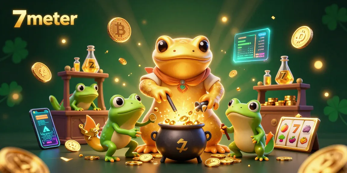 Experience thrilling slots and games with 7meter, featuring vibrant, magical casino characters.