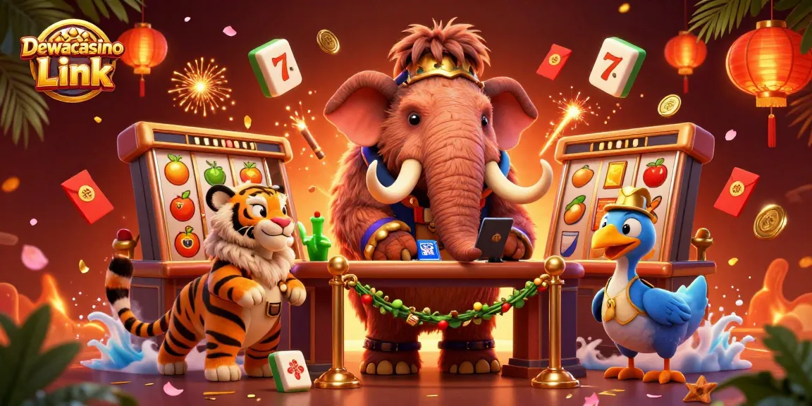 Experience the vibrant world of Dewacasino Link, featuring dynamic game elements and exotic characters.