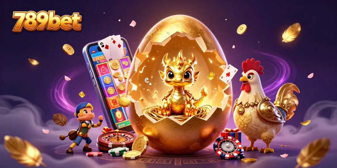 Engage in the magic of 789bet, featuring a golden dragon and poker chips in a vibrant casino scene.