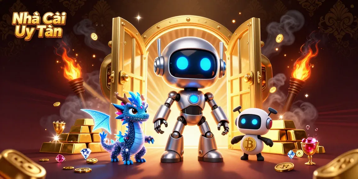 Experience the excitement at Nhà Cái Uy Tín with unique gambling elements and vibrant 3D characters.