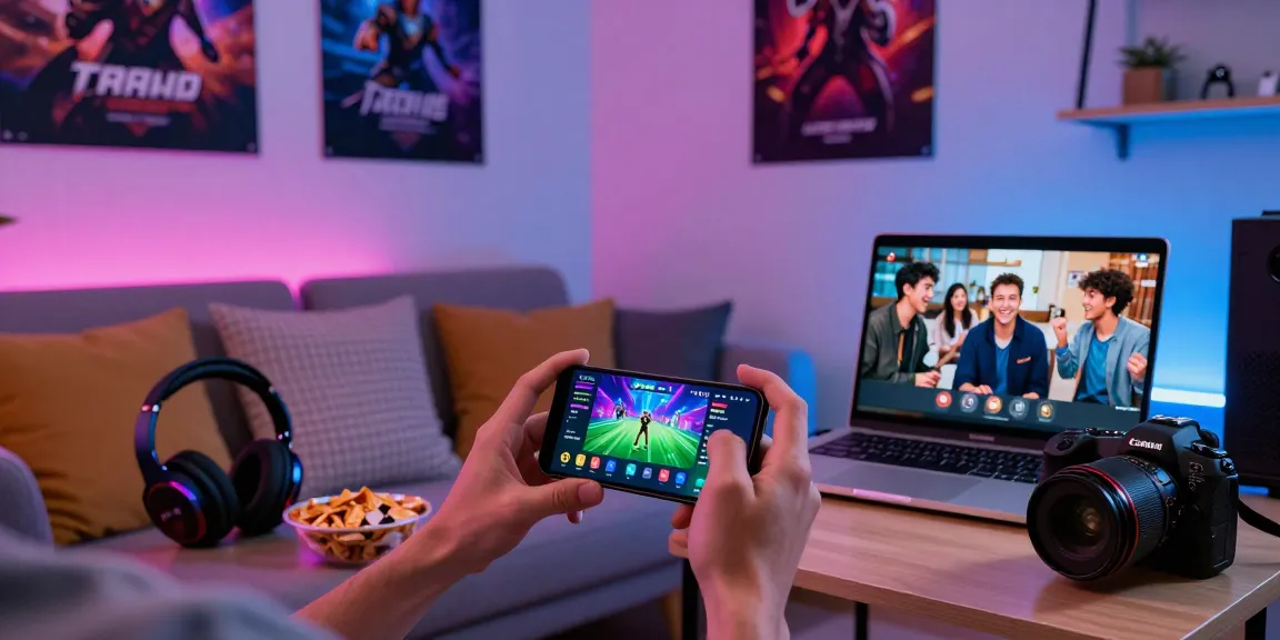 Exciting gameplay on a smartphone with yono games deneme bonusu in a vibrant gaming setup.