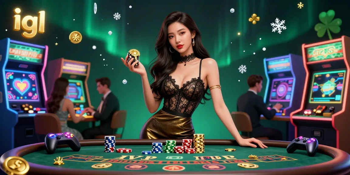 Experience the thrill of high-stakes baccarat at igl with stunning graphics and vibrant casino elements.