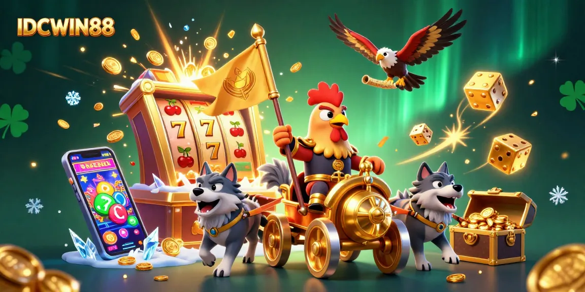 Play big wins with IDCWIN88's exciting slots, featuring vibrant graphics, jackpots, and more.