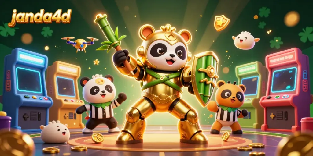 JANDA4D menghadirkan pengalaman seru bermain game digital dengan karakter unik dan lingkungan yang menarik.